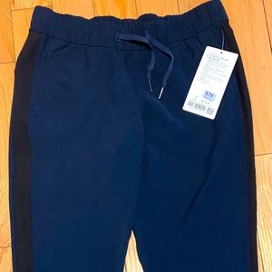 On the Fly Woven Track Stripe Pants